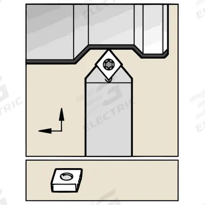 WIDIA Diamond Turning Insert: VCGT221AL1 - Diamond Indexable Turning Inserts
