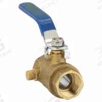 APPROVED VENDOR Manual Two-Way Ball Valve: 3/4 in, Brass, Straight, FNPT x FNPT, Full Port Ball Port (MPN 1PYP1). Key specifications — Brand: APPROVED VENDOR; Handle: Lever.