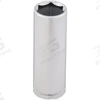 WESTWARD Socket: Metric, 1/2 in Drive Size, 9 mm Socket Size, 6-Point, Deep, Chrome, Socket (MPN 10E227). Key specifications — attr1204417: WESTWARD; attr1204392: Chrome.