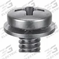 SEMS Screw: Internal Tooth, #6-32 Thread Size, 1/2 in Lg, Stainless Steel, Passivated, Pan, 50 PK (MPN 1-PPI-6C-50). Key specifications — Drive Size: #2.