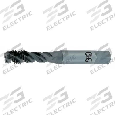 OSG Spiral Flute Tap: 5/8"-18 UNF, H5 / 2B-3B, 4 Flute, Bottoming Chamfer (MPN 0139508) - Spiral-Flute Taps for Steel & Stainless Steel
