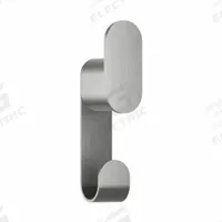 BRADLEY Robe Hook: 5 3/8 in x 1 1/4 in x 1 3/4 in, Stainless Steel, Satin, 50 lb Wt Capacity (MPN 9B1-110200). Key specifications — Brand: BRADLEY; Material: Stainless Steel.