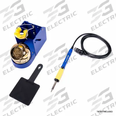 HAKKO Soldering Iron Kit: 70 W, 392°F to 842°F - Electric Soldering Irons with Station Connectors
