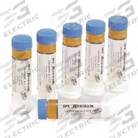 ROBINAIR Universal Dye Cartridge: A/C Dye Refill, 6 Pieces, Service Stickers (MPN 16357). Key specifications — Brand: ROBINAIR; Includes: Service Stickers; Size: (6) 0.2 oz Twist-On Cartridges of Universal A/C Dye; Tool Type: A/C Dye Refill.