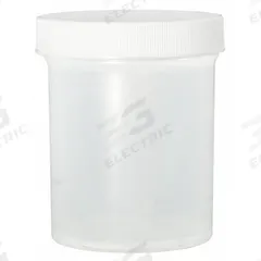 QORPAK Laboratory Jar: Polypropylene, Polypropylene, 8.1 fl oz, 89 mm Body Dia, 64 mm Ht, Round (MPN PLC-03702). Key specifications — Brand: QORPAK; Clarity: Translucent; Closure Liner Material: F217; Closure Included: Yes; Pre-Cleaned: None.
