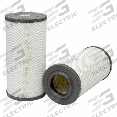 FLEETGUARD Automotive Air Filter: Round-Oval, Engine, Radial Seal, 8 3/16 in Outside Dia - Round/Oval Engine Air Filters