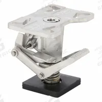 APPROVED VENDOR Adjustable-Height Floor Lock: For 6 in_8 in Wheel Dia, Stainless Steel (MPN FL-ADJ-810-SS). Key specifications — Brand: APPROVED VENDOR.