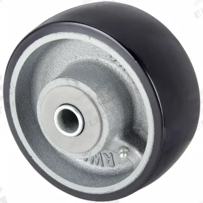 APPROVED VENDOR Caster Wheel: 6 in Wheel Dia., 2 1/2 in Wheel Wd, Polyurethane - Polyurethane Tread on Iron Core Wheels
