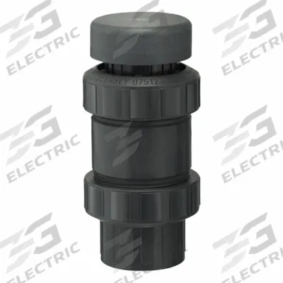 PLAST-O-MATIC Vacuum Breaker: FNPT, 3 in Pipe Size, Unfinished, PVC, 36°F – 140°F - Atmospheric Vacuum Breakers