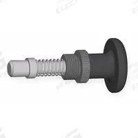 Weld Mount Retractable Spring Plunger: Pull Knob, 0.5 in Plunger Wd, 0.563 in Plunger Projection (MPN GI1/2S1.5-B-PL5). Key specifications — Brand: INNOVATIVE COMPONENTS; Barrel Diameter: 1 in; Barrel Length: 1.5 in.