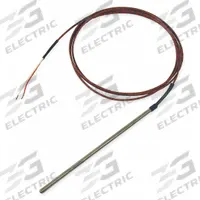 TEMPCO Low Temperature Thermocouple: 32°F to 1,400°F /0°C to 760°C, Type J, Rounded Tip (MPN TTW00065). Key specifications — Brand: TEMPCO; Cable Material: Fiberglass; Cable Length: 6 ft; Accuracy: ±2.2 °C or ±0.75 %, Whichever is Greater; Maximum Wire Gauge: 0.25 mm.