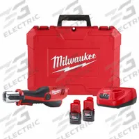 MILWAUKEE Cordless Press Tool Kit: M12™ REDLITHIUM™, Compact, Inline, For 1/2 in to 1 1/4 in Pipe (MPN 2473-20). Key specifications — attr518742: FORCE LOGIC™; attr518712: Bare Tool; attr526042: 1/2 in to 1-1/4 in.