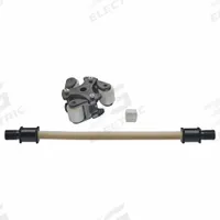 STENNER Pump Head Service Kit: Mfr Part # S4105XK, Bronze/Polyethylene/Polypropylene/Santoprene. Key specifications — Includes: Ferrules; Material: Polyethylene; Manufacturer Part Number: S4105XK; Product Type: Pump Head Service Kit.