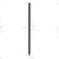 GARLOCK SAFETY SYSTEMS Hinge Post: 40 in Post Ht, Galvanized, Steel, Silver (MPN 407184Z). Key specifications — Brand: GARLOCK SAFETY SYSTEMS; Compatible Brand and Series: Swing Gates; Product Type: Hinge Post; Compatible Manufacturer Model Number: 404656G; Finish: Galvanized; Post Material: Steel; Post Type: Hinge.