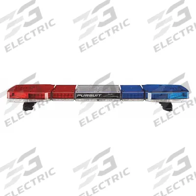 CODE 3 Mini Light Bar: Emergency Vehicle Mini Light Bar, Blue, 60 W Watt - Emergency Vehicle Full-Size Light Bars