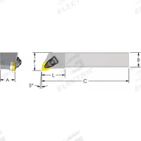 ULTRA-DEX USA Indexable Turning and Profiling Tool Holder: DWLNL 20-4D (MPN 974-000-021). Key specifications — attr257703: DWLNL 20-4D.
