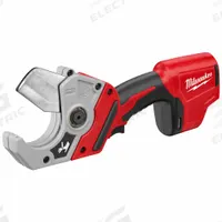 MILWAUKEE Pipe Cutter: M12™ REDLITHIUM™, 2 in Max. Pipe Dia. (MPN 2470-20). Key specifications — attr531366: PVC; attr531357: M12™ REDLITHIUM™; attr531365: 2 in Non-metallic Conduit; attr531370: Bare Tool; attr531359: MILWAUKEE.