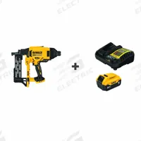 DEWALT Staple Gun Kit: 1 Battery, 1 Charger, Combo, For 1 1/2 in to 2 in Staple Leg Lg, For 9 ga (MPN DCFS950B/DCB205C). Key specifications — attr1171112: Combination; attr1171113: Fencing.
