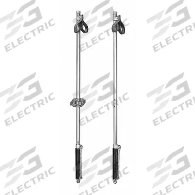 VELVAC Pogo Stick: Pogo Stick, Steel, 40 in Overall Lg, Pogo Stick - Air Brake Pogo Sticks