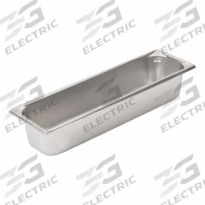 VOLLRATH Steam Table Pan: Half Size, Rectangular, 22 ga Gauge, 6 qt Capacity - Steam Table Pans