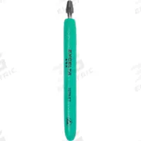 EXCELTA Pin Vise: Pin Vises, 0.63 mm Max Size - mm, 0 in Min Size - Inch, Ergonomic Foam Grip Grip (MPN 227B-ET). Key specifications — attr1181472: Ergonomic Foam Grip; attr1181474: 4.5 in; attr1181485: EXCELTA.