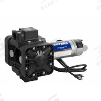 SOTERA Electric Drum Pump: Pump with Hose & Nozzle, 1/4 hp HP, 115 V AC, 13 gpm, Polypropylene (MPN SS460B). Key specifications — Brand: SOTERA.