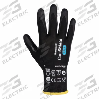 PIP GLOBAL SAFETY Cut Protection Glove: XL ( 10 ), ANSI Cut Level A7, Palm and Fingers, Dipped - Heavy-Duty Cut-Resistant Gloves with Nitrile Coating