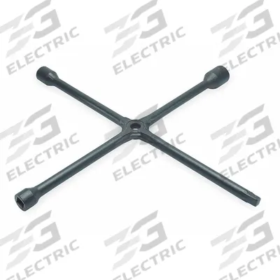 KEN-TOOL Lug Nut Wrench: 4 Wrench Heads, 3/4 in_13/16 in_1 1/4 in_1 1/2 in Wrench Head Size - 4-Way Lug Nut Wrenches