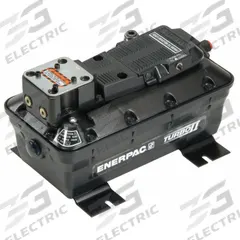 ENERPAC Air Hydraulic Pump: 5,000 psi Max. Op Pressure, 0.53 gal Reservoir Capacity, Pendant (MPN PASG5002SB). Key specifications — attr995446: Pendant.