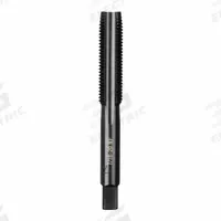 MILWAUKEE Straight Flute Tap: 7/16"-20 UNF, 2B, 4 Flute, Plug Chamfer, Black Oxide Carbon Steel (MPN 49-57-5157)