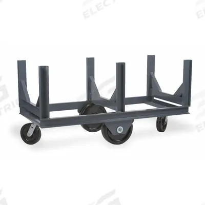 APPROVED VENDOR Bar Truck: 4,000 lb, 96 in L x 28 in W x 28 1/2 in H Overall Dim. - Cradle-Style Bar & Pipe Trucks
