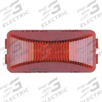 MAXXIMA Clearance Marker Light: Clearance Light, LED, Rectangular, Surface Mount, Red, Base, IP67 (MPN M20320R). Key specifications — Lens Color: Red; Brand: MAXXIMA; Lighting Technology: LED; Mount Type: Base; SAE Lens Code: P2.