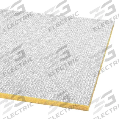 ARMSTRONG Ceiling Tile: 2907, Shasta, 24 in x 48 in, Square Lay-In, 15/16 in Grid Size - General Purpose Tiles