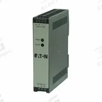 EATON DC Power Supply: DIN Rail, 120 W Output Power - Rated, 10 A Current - Output, Single Phase (MPN PSG120E12SPC). Key specifications — attr1044898: Single; attr1044874: Plastic; attr1044879: 100 to 240V AC; attr211400: EATON.