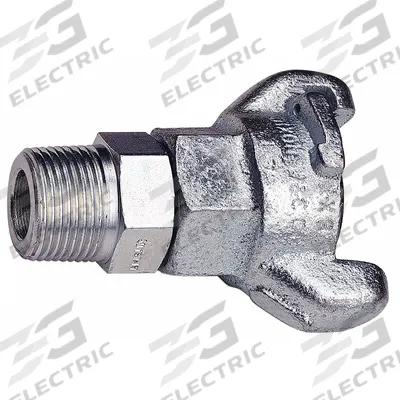 GUARDAIR Air Gun Coupler: Aluminum, Safety Pin, 3 5/16 in Overall Lg - Air Gun Couplers