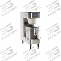 BUNN Tea Brewer: 3.5 gal Capacity, 0 Dispensers, 23 3/4 in Overall Dp, 29 3/8 in Overall Ht (MPN 52000.0101). Key specifications — attr440078: 120V; attr440077: Cold; attr440071: No; attr440054: Lift Handle Faucet; attr440063: Stainless Steel; attr440050: BUNN.