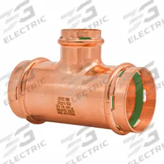QUICKFITTING SUREPRESS Crimp Tee Fitting: 2 in CTS x 2 in CTS x 1 1/4 in CTS size, Copper (MPN SPWT664R). Key specifications — Brand: QUICKFITTING SUREPRESS; Broad - Material for Bullet: Copper Or Bronze; Brand - Broad: QUICKFITTING SUREPRESS.