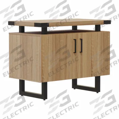 MIRELLA Storage Cabinet: Sand Dune, 36 in Overall Wd - Mirella Series - Storage