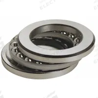 TRITAN Ball Thrust Bearing: GT34, 2 9/16 in Bore Dia, 3 31/32 in Outside Dia, 0.813 in Overall Wd. Key specifications — Thrust Bearing Type: Separable Ball Thrust Bearing; Ball Material Grade: AISI 52100; System of Measurement: Inch; Bearing Industry Number: GT34; Maximum Speed: 3,200 RPM; Brand: TRITAN; Bearing Series: GT Series.