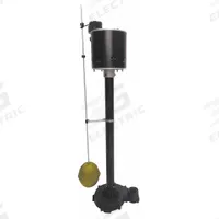 DAYTON Pedestal Sump Pump: 1/2 hp HP, 115V AC, 48 gpm Flow Rate @ 10' of Head, 22 ft Max. Head, FNPT (MPN 4KU61). Key specifications — Phase: Single; Rated Voltage: 115V AC; Impeller Material: Stainless Steel; Column Material: Steel; Base Material: Stainless Steel; Brand: DAYTON; Switch: Integral Vertical Float.
