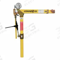 OZ LIFTING PRODUCTS Davit Crane: Composite, Manual, 1,200 lb Max. Load Capacity, 4.2 ft to 7.9 ft (MPN OZ1200DAV). Key specifications — Material: Composite; Brand: OZ LIFTING PRODUCTS; Body Material: Composite.