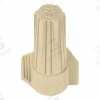 IDEAL Twist-On Wire Connectors: Tan, Wire Sizes 16 AWG – 10 AWG, 600 V, 750, PK (MPN 30-341J). Key specifications — Brand: IDEAL; Maximum Wire Combination: (3) 10 AWG; Manufacturer Part Number: 30-341J; Minimum Wire Combination: (3) 22 AWG; Series: 341.