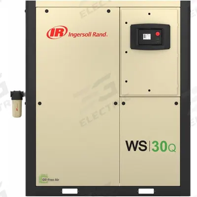 INGERSOLL RAND Scroll Compressor: 30 hp, Tankless, 124 cfm, 145 psig, 460V AC - Tankless Tank Oil-Free Scroll Electric Air Compressors