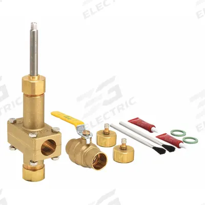 JOMAR VALVE Emergency Shut-Off Valve: Brass, 1 1/2 in For Copper Tube Size - Emergency Shutoff Devices