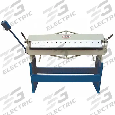 BAILEIGH INDUSTRIAL Sheet Metal Brake: Hand Lever : Top Edge Actuation + Finger - Manual Box & Pan Brakes