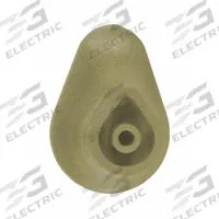 PAWLING CORP Bracket: PVC, Ivory, Not Ligature Resistant, BR-500/BR-530, 1 7/16 in Overall Lg (MPN BR-107-0-2). Key specifications — Brand: PAWLING CORP; Color: Ivory; Ligature Resistance: Not Ligature Resistant.