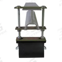 GLEASON Festoon End Clamp: 1.25 in – 1.25 in, 10.1 in Overall Lg (MPN F-ICE). Key specifications — Brand: GLEASON; Compatible I-Beam Size: W6 x 9; Material: Steel; Product Type: Clamp.