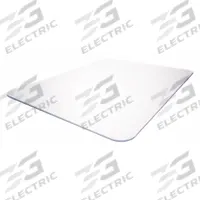FLOORTEX Chair Mat: Rectangle, 0.2 in Thick, 60 in Overall Lg, 46 in Overall Wd, Clear, Beveled Edge (MPN FCM121525ER). Key specifications — Brand: FLOORTEX; Material: Polycarbonate.