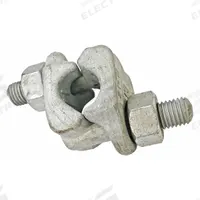 CROSBY Wire Rope Double-Saddle Clip: 1 in Compatible Rope Dia, 37 in Rope Turnback Lg, Steel, Forged (MPN 1010612). Key specifications — attr988144: Forged; attr988137: Silver; attr988149: Steel; attr988168: CROSBY.