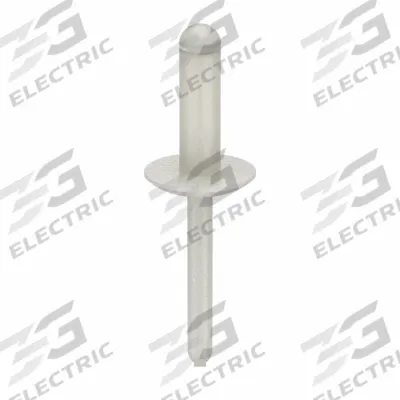 APPROVED VENDOR Blind Rivet,17/64 in dia,PK25: Inch, 13/16 in Body Lg, 0.2656 in Shank Dia - Domed-Head Blind Rivets